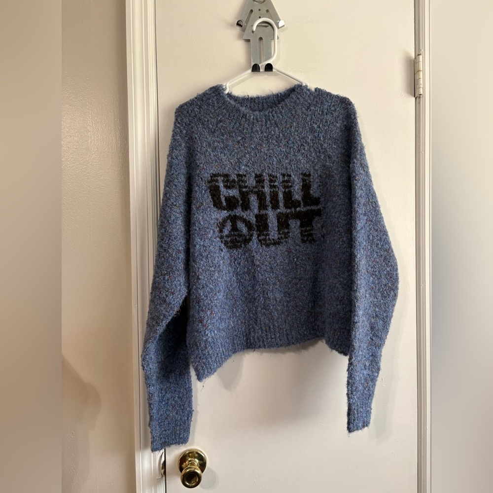 Spiritual Gangster Astral Blue Confetti Chill Out
Sweater & Beanie new small
